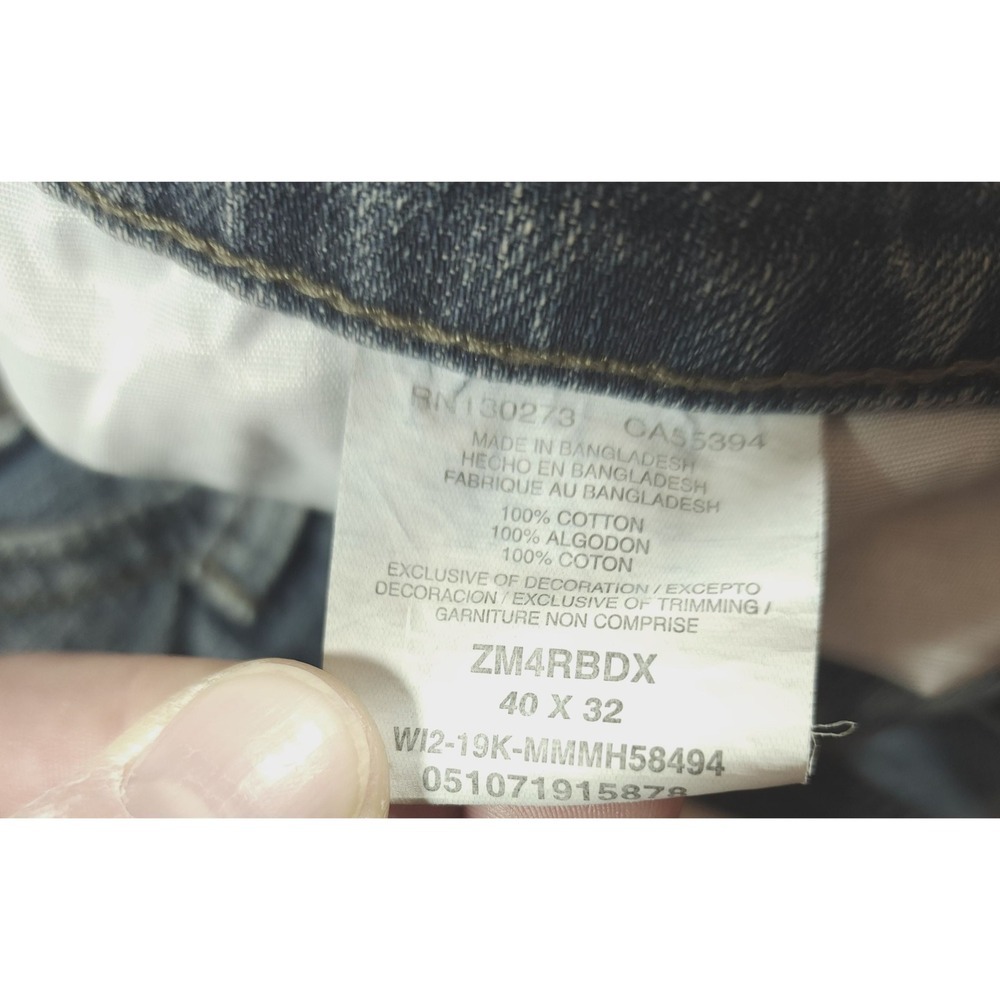 Wrangler Authentics Men's Blue Wash Denim Jeans Size 40 x 32 - Picture 3 of 9